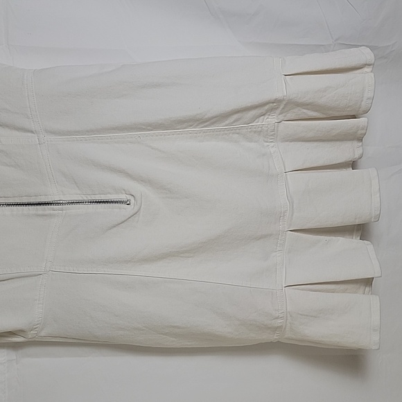 NWT white puff sleeve mini dress - Picture 8 of 12